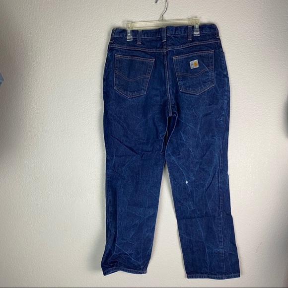 Carhartt Flame Resistant Jeans Denim 34X30 - Picture 5 of 9